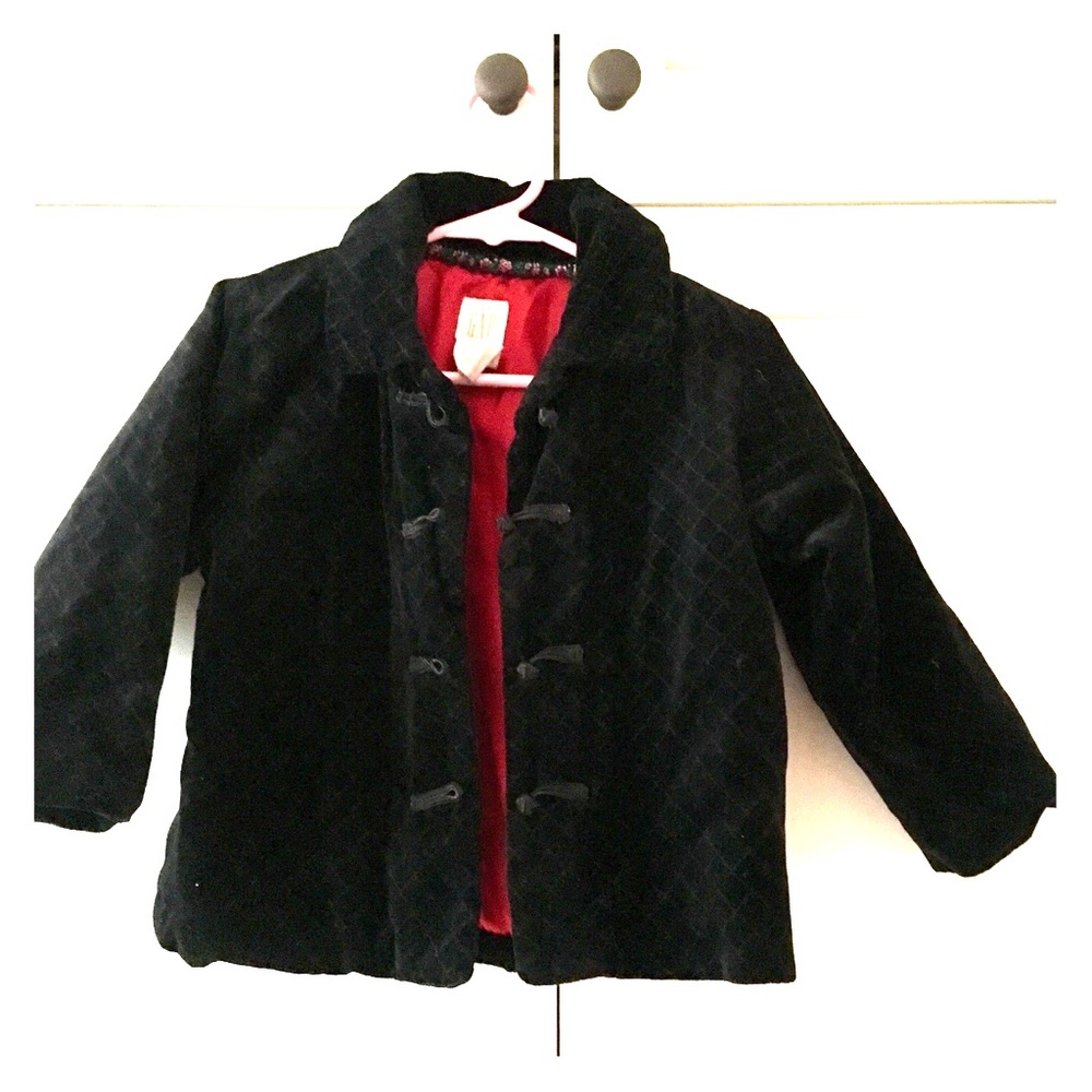 BabyGAP Girl’s Vintage Velvet Holiday Kimono Jacket, sz  24-36mo